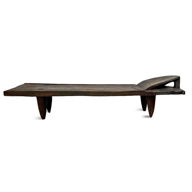 Tribal Vintage Senufo Bed Bench / Coffee Table For Sale - Image 3 of 7