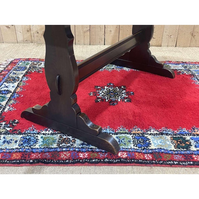 Vintage Table in Elm from Ercol, 1970s For Sale - Image 9 of 12