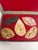 Chinese Vintage Boxed Set of Carved Jade Insect Leaves For Sale - Image 3 of 8