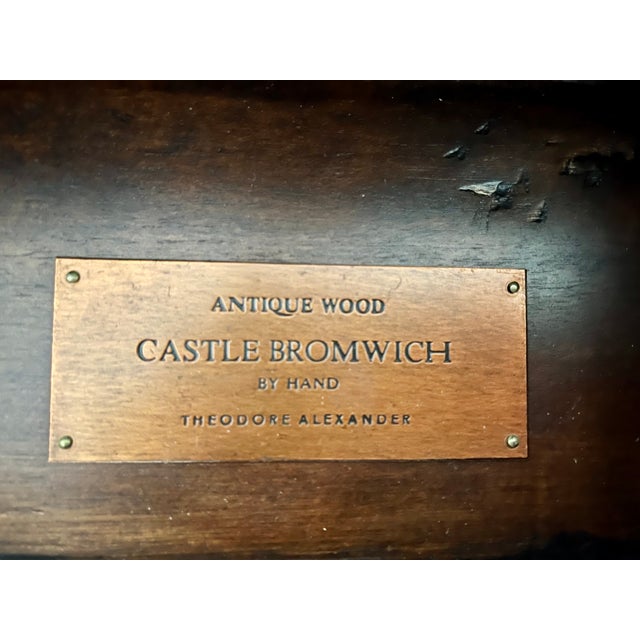 Late 20th Century Late 20th Century Theodore Alexander Castle Bromwich Collection Side Tables - A Pair For Sale - Image 5 of 18