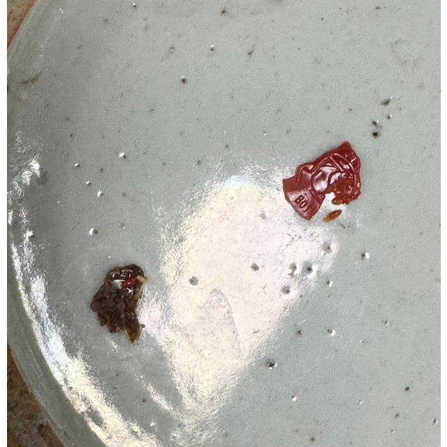 Green Antique 19th C Chinese Green Floral Motif Double Happiness Ginger Jar For Sale - Image 8 of 8