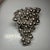 Italian Laminato Ag Silver-Plate Grape Cluster Sculpture For Sale - Image 3 of 12