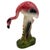 Mid-Century Modern Mid 20th Century California Pottery Ceramic on the Prowl Pink Flamingo Figurine For Sale - Image 3 of 10