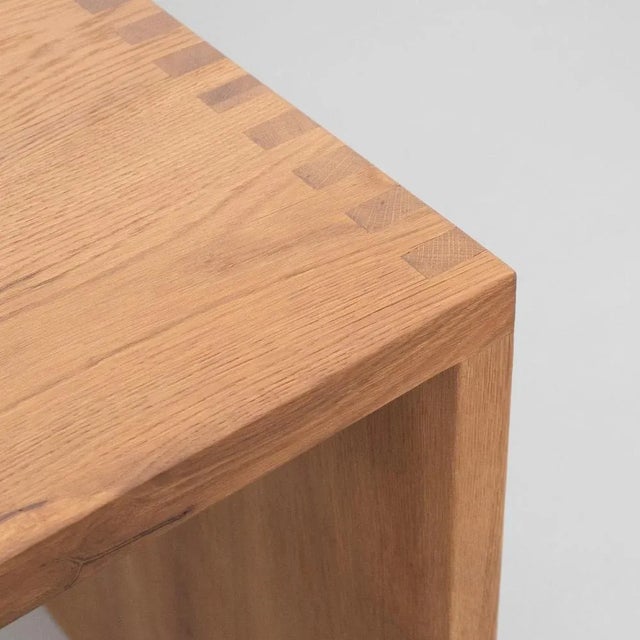 Tan Solid Oak Dining Table from Dada Est. For Sale - Image 8 of 17