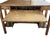 Cinnamon Restored Antique Mission Oak Drop-Leaf Writing Desk, C. 1920s For Sale - Image 8 of 15