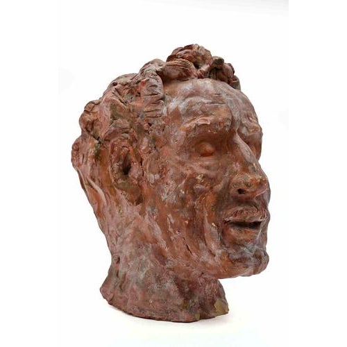 Painted terracotta sculture realized by sirio pellegrini in 1960s. Good condition. Sirio pellegrini, born in rome on march...