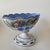 Vintage Moser Glass Oval Bowl: Cut-to-Clear, White With Blue Overlay, Hand Painted Florals For Sale - Image 15 of 16