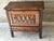 Small Carved Oak Storage Unit, 1930 For Sale - Image 3 of 18
