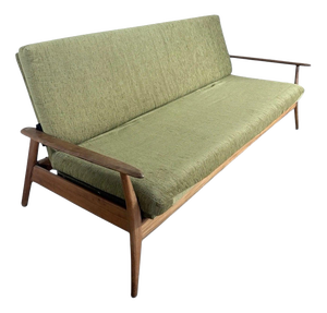 Mid-Century Danish Teak Three-Seater Daybed