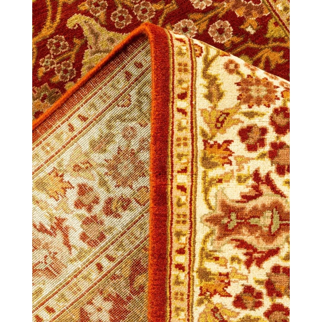Mogul, One-of-a-Kind Hand-Knotted Area Rug - Orange, 2' 8" x 8' 3" For Sale In New York - Image 6 of 8