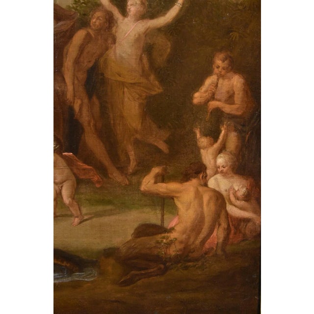Jean Jacques Spoede, Triumph of Bacchus, 1730, Oil on Canvas, Framed For Sale - Image 10 of 15