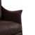 Modern Flexform Boss Leather Armchair Brown Swivel Chair Manual Function For Sale - Image 3 of 13