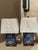 New Ralph Lauren Chinoiserie Cobalt Blue & White Porcelain Table Lamps - A Pair For Sale - Image 9 of 12