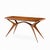 Brown Mid 20th Century Giuseppe Scapinelli Mid Century Brazilian Walnut Console Flip Top Dining Table For Sale - Image 8 of 11