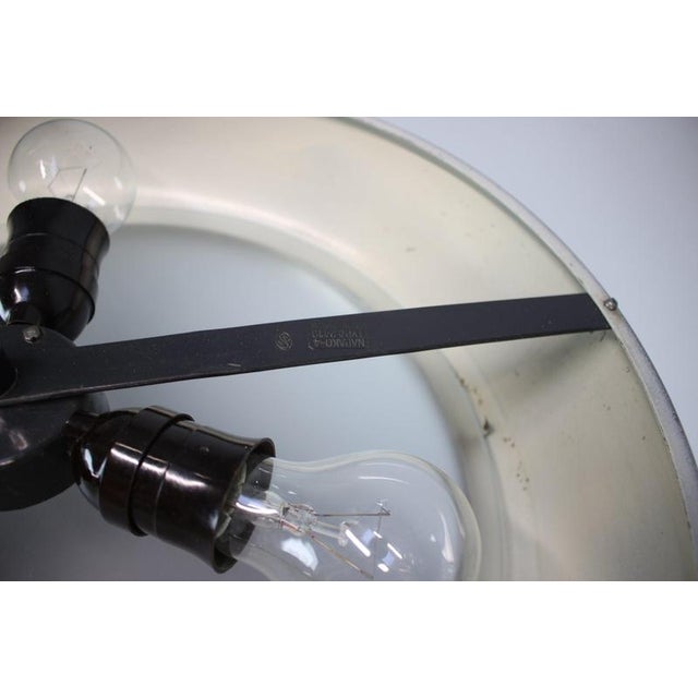 UFO Pendant Lamp by Josef Hurka for Napako, Former Czechoslovakia, 1930s For Sale - Image 6 of 14