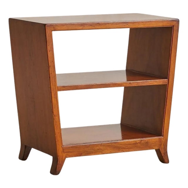 Italian Walnut Bedside Table Attributed to Gio Ponti, 1950s - 2 Available For Sale