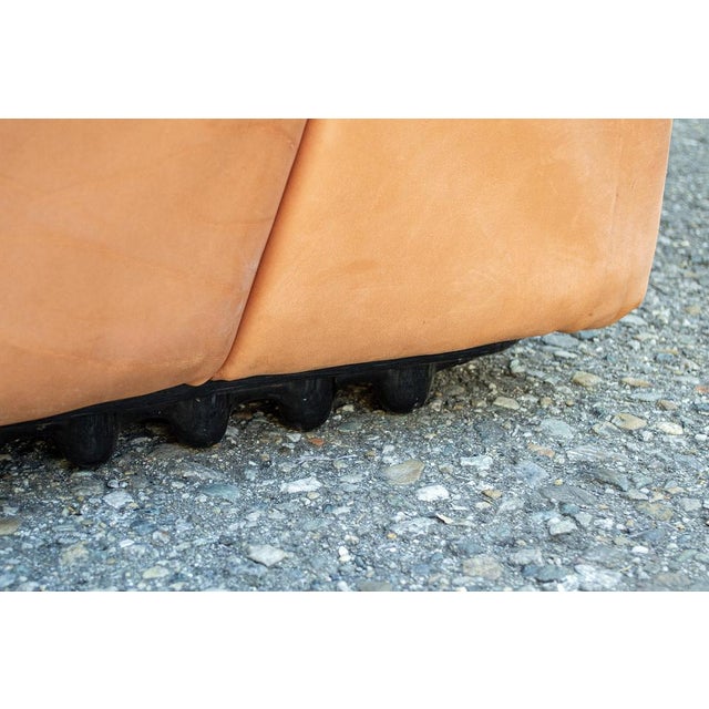 Animal Skin Bonheur Leather Sofa from Brunati, 1970s For Sale - Image 7 of 8