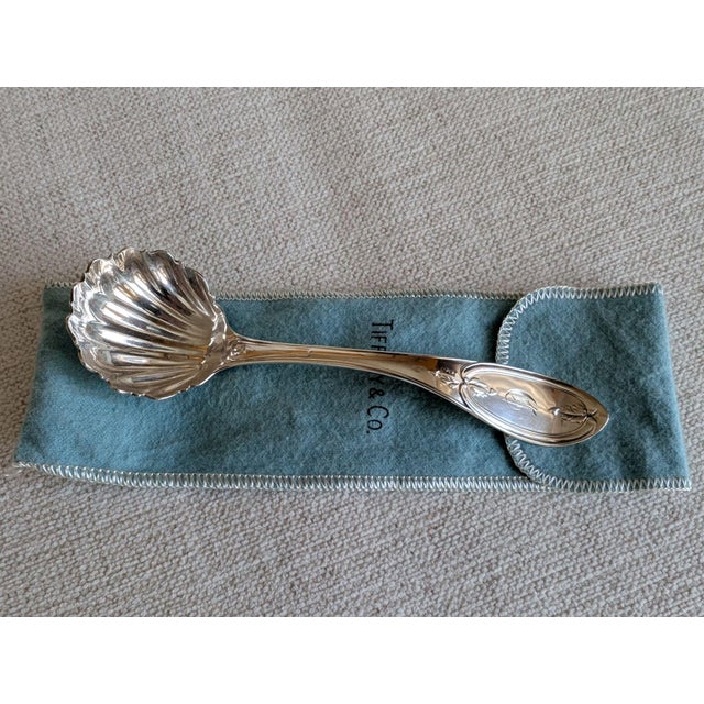 Mid 19th Century Bigelow "Olive" Sterling Silver Sauce Cream Ladle For Sale - Image 12 of 12