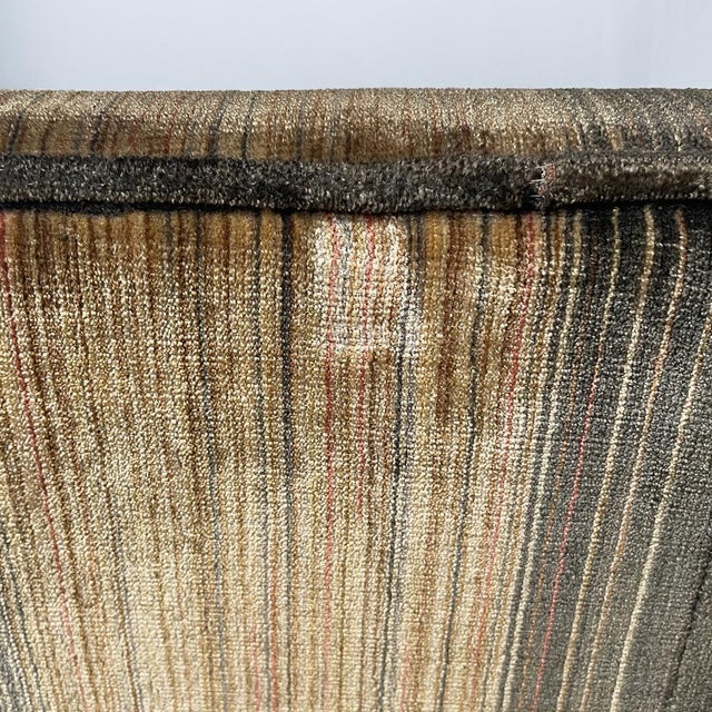Art Deco Italian Striped Velvet Sofa, 1930s For Sale - Image 12 of 15