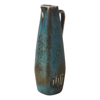 Small Blue Pitcher by Gunnar Nylund For Sale