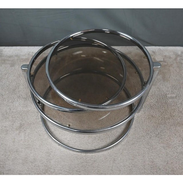 Coffee Table with Swiveling Tops attributed to Milo Baughman, 1970 For Sale - Image 5 of 18