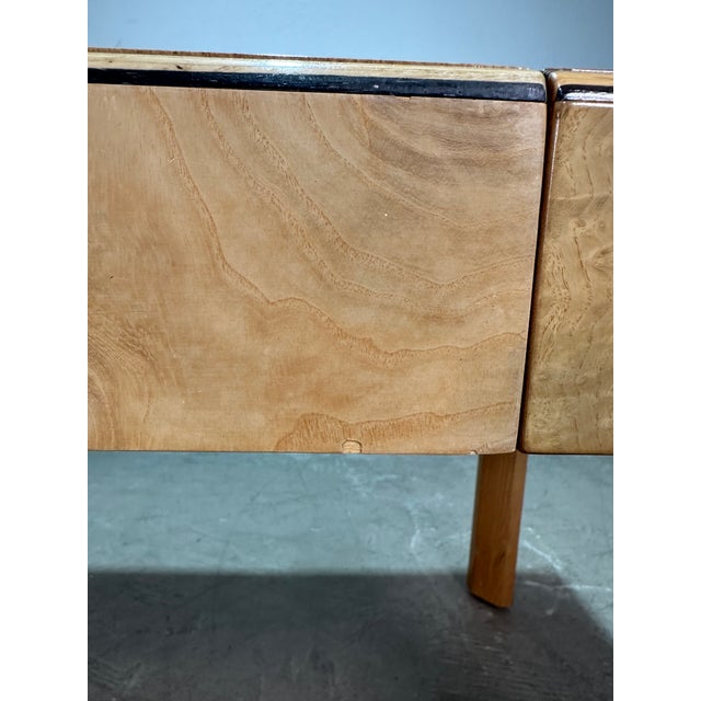 Mid 20th Century Henredon Scene Two Burl Dining Table For Sale - Image 9 of 16