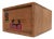 Small Japanese Wooden Pharmacy Drawer Cabinet, 1950s For Sale