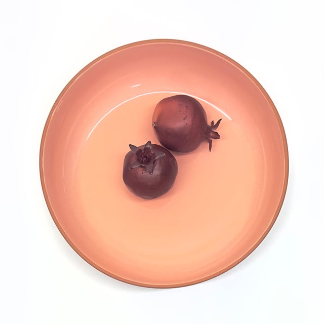 Peach Stunning Peach & Terracotta Gloss & Matte Dinner Set - Place Settings for 6 / 32 Pieces For Sale - Image 8 of 13