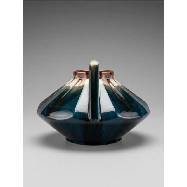 Art Deco Glazed Ceramic Vase by Thulin, Belgium, 1930s For Sale - Image 3 of 11