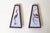This is a one-of-a-kind set of two wall lamps that are as rare as they are beautiful. The first lamp features a finely...
