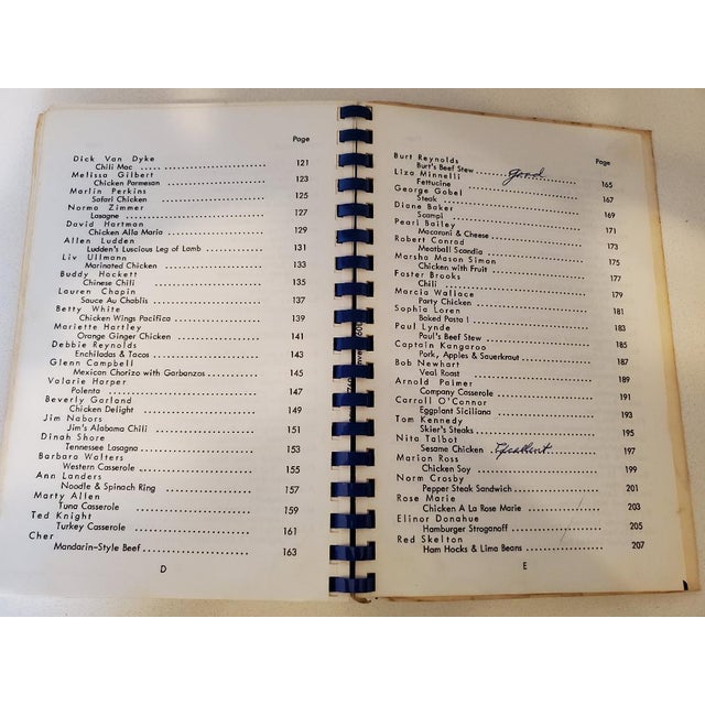 1970s Hollywood Celebrity Cookbook, Vintage For Sale - Image 9 of 12