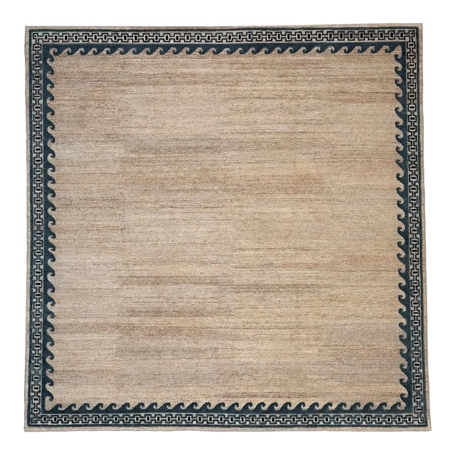Ward + Gray Cyclades Sisal With Nylon Overlay Rug, 9' X 12' For Sale