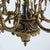Antique French Empire Style Ebonized Bronze 12-Light Chandelier c1930 Measures - 34 1/2" x 28" x 28"