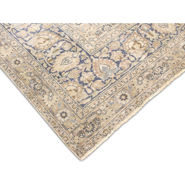 Transitional 1940s Persian Mahal Rug For Sale - Image 3 of 5