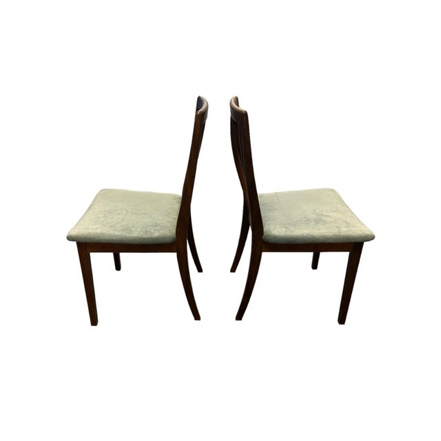 Four Vintage G-Plan Dinning Chairs ‘British Fresco’ Line Danish Mid Century Modern Style I believe this style was made...