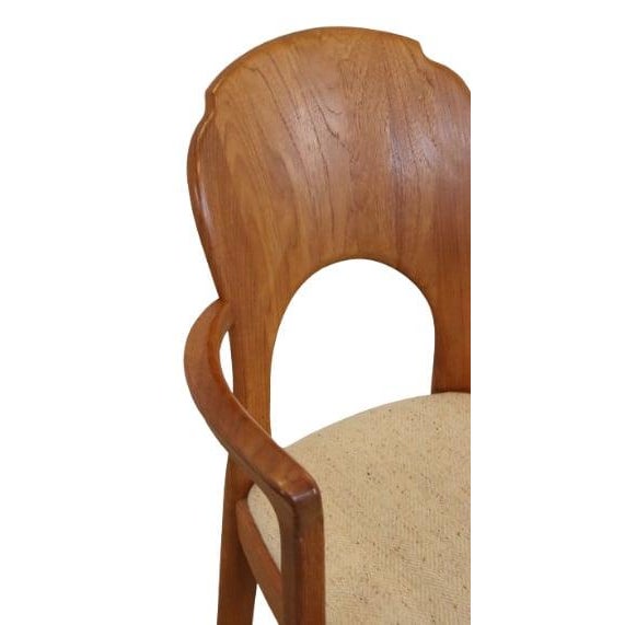 Danish Dining Room Chair with Backrest For Sale - Image 5 of 15