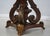 Wood Maitland Smith Round Inlaid Top Bronze Feet Center Table For Sale - Image 7 of 14