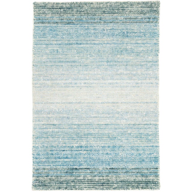 Dash & Albert by Annie Selke Sky Moon Woven Cotton/Viscose Rug, 7' 6" x 9' 6" For Sale In Boston - Image 6 of 6
