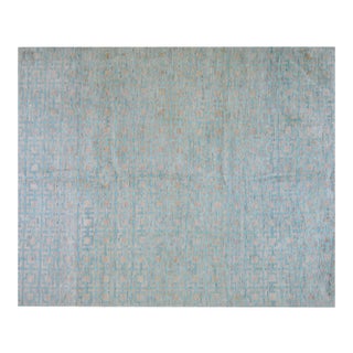Moroccan Hand Knotted Beni Ourain Rug With Natural Color Organic Wool Soft Texture,8'3"x10'2" For Sale