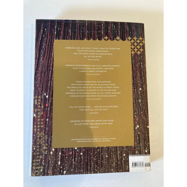 Paper The Seven Stars Cookbook Recipes from World-Class Casino Hardcover Book For Sale - Image 7 of 13