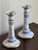 A stunning mid-20th century set of Haeger candlestick holders. Haeger is known for its stunning glazes, and this lovely...