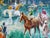Mid 20th Century Mid 20th Century Signed Lithograph of Horses and Riders by French Artist, Georges Trincot For Sale - Image 5 of 11