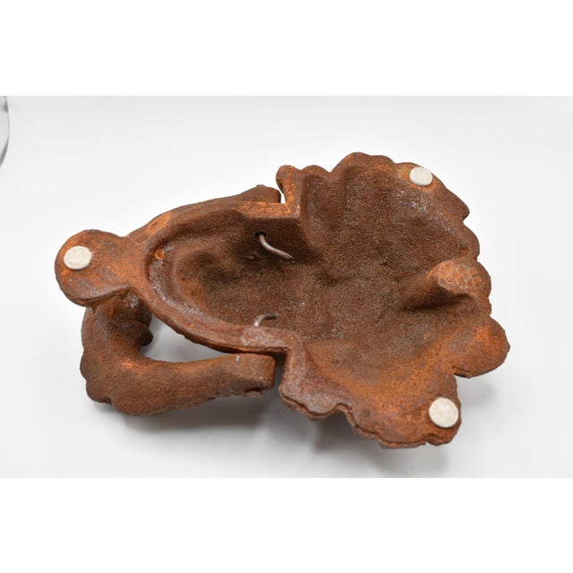 European Cast Iron Door Knocker 21st Century For Sale - Image 9 of 11