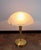 Modernist Glass Table Lamp, 1970s, in Good conditions. Designed 1970 to 1979 European Plug (up to 250V).The wiring of this...