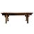 Vintage Stained Elm Village Bench For Sale - Image 4 of 6