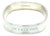 Tiffany & Co. Sterling Silver 1837 Collection Square Cushion Bangle 55.17g For Sale