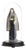 Religious Artist, Saint Rita of Cascia, 1920s, Clay Sculpture in Glass Dome For Sale