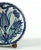 Turkish Traditional Turkish Iznik Decorative Ceramic Plate With Blue Tulip Theme For Sale - Image 3 of 5