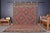Red Geometric Kilim Rug in Wool For Sale - Image 10 of 13