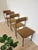 Set of 4 retro school chairs were made in the 1970s in former Yugoslavia by famous manufacturer STOL Kamnik. The chairs...